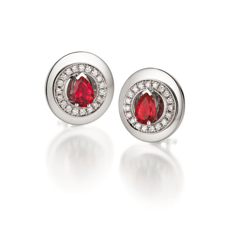 Padparadscha Ear Jewellery