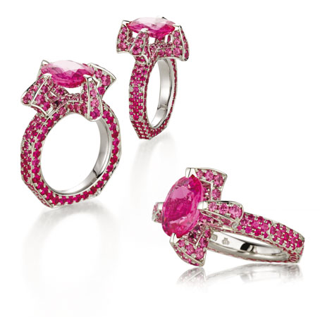PINK SAPPHIRE RING