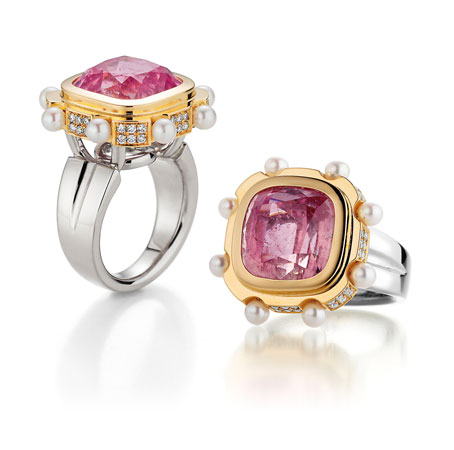 PINK TOURMALINE RING